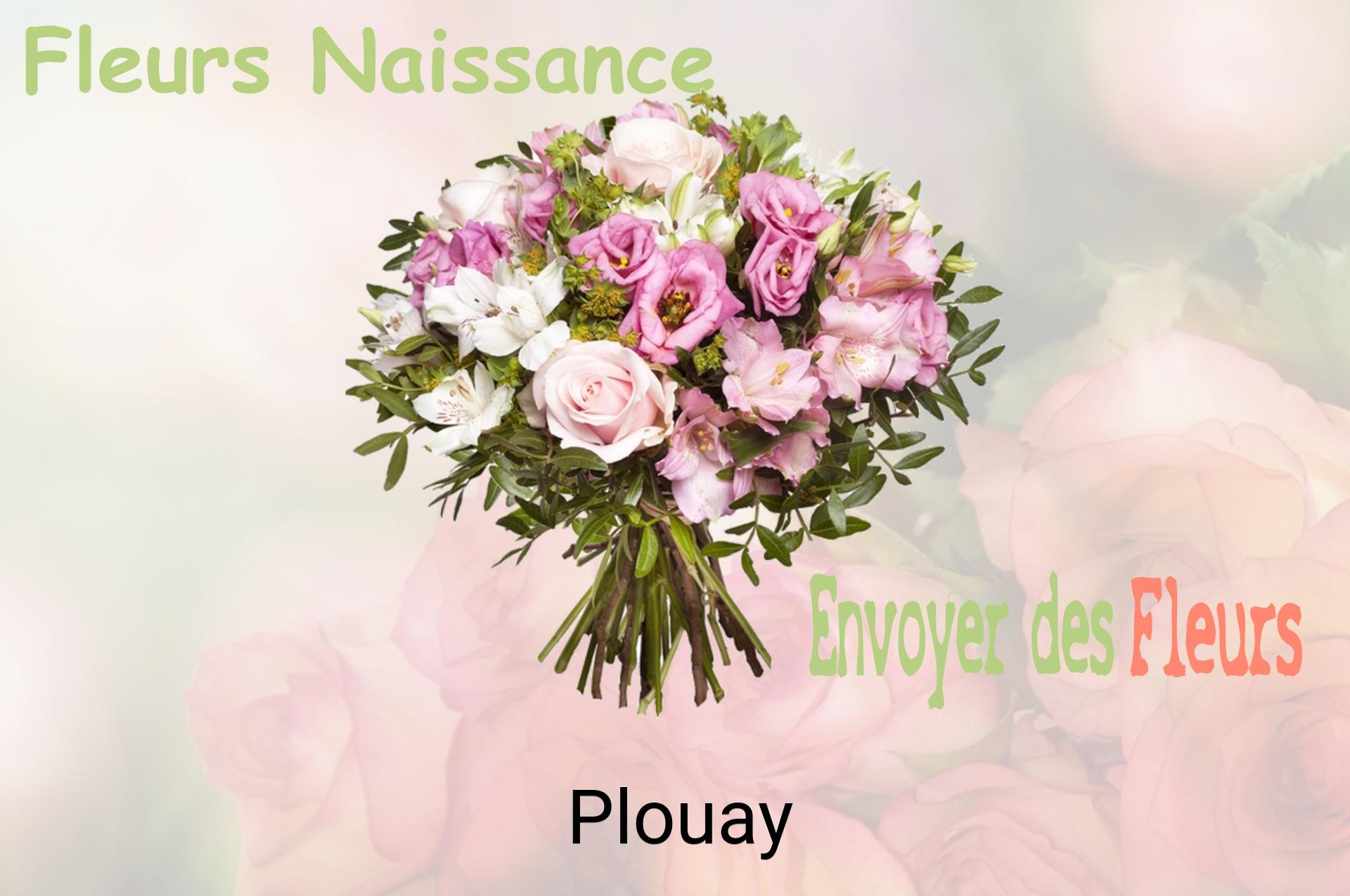 Bouquet de fleurs de naissance livré à Plouay